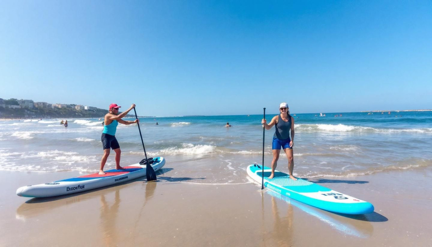 Como escolher entre prancha insuflável ou rígida para paddle?